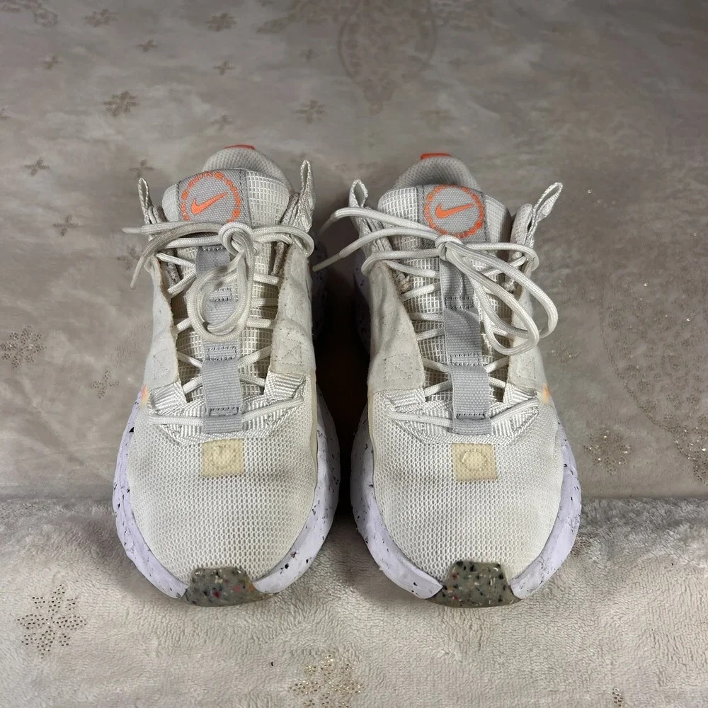Nike Crater Impact Casual Shoes Summit White Grey/Fog CW2386-100 Womens‎ Sz 6.5